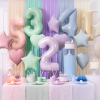 Standar heart purple