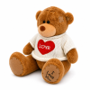 Plisani meda love camel dzemper beli xl