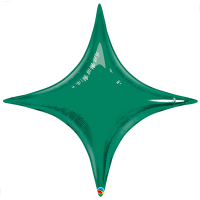 LARGE STARPOINT EMERALD GREEN