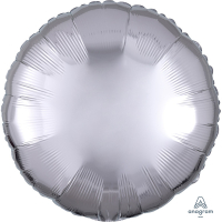 STANDARD ROUND METALLIC SILVER