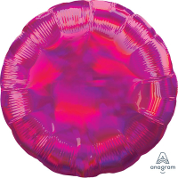STANDARD ROUND HOLOGRAPHIC IRIDESCENT MAGENTA