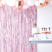 Curtain pink