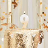 MIX225<br>Number 9 Candle Ombre Gold