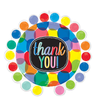 4698001<br>Large Shape Bubbly Thank You