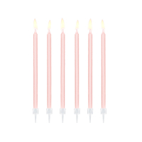 SCD2081J<br>Candle Plain Pink