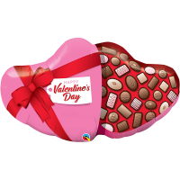 Jumbo valentines day candy box
