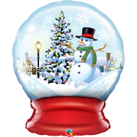 Supershape shape snow globe
