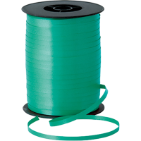 Curling ribbon emrald green
