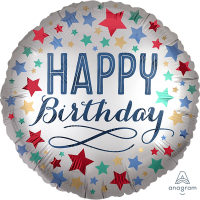 Standard hbd satin with stars