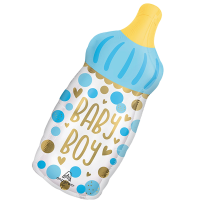 Supershape baby boy bottle