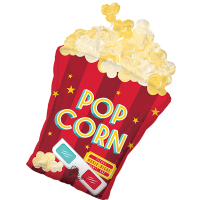 Supershape movie night popcorn