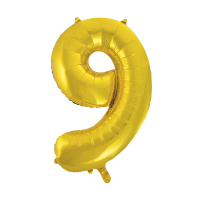 LARGE NUMBER 9 GOLD