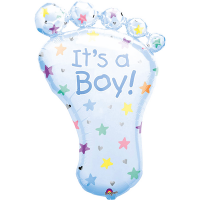 Supershape it’s a boy foot