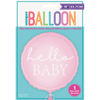 Standard Hello Baby Pink