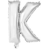 Mini letter k silver