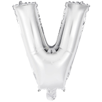Mini letter v silver