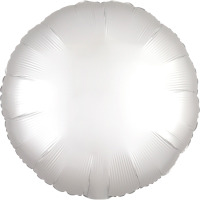 Standard round silk lustre white