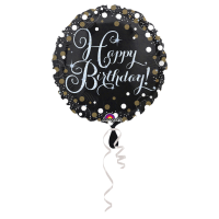 Standard holo sparkling happy birthday
