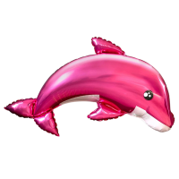 Vl shape dolphin pink