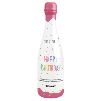 Confetti bottle pink 32cm
