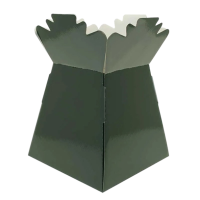 Living vase darck green