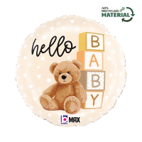 Standard hello baby teddy bear
