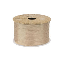Ribbon Wired Edge Pale Gold