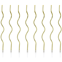Candle curl gold