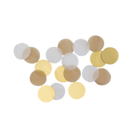 Confetti gold brush