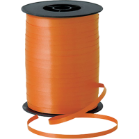 Curling ribbon orange