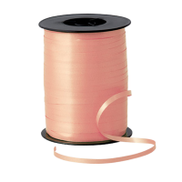 Curling ribbon rose gold