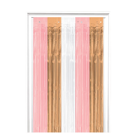 Curtain rose gold blush