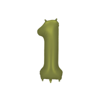 Large number 1 olive