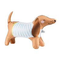 Walking dachshund