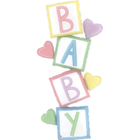 Airloonz delivery baby blocks