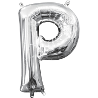 Mini letter p silver