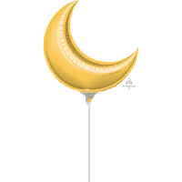 Minishape crescent gold