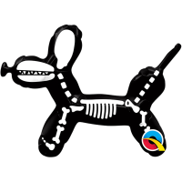 Minishape skeleton dog