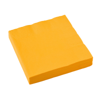 Napkins sunshine yellow