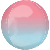 Orbz ombre pastel pink & blue