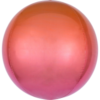 Orbz ombre red & orange