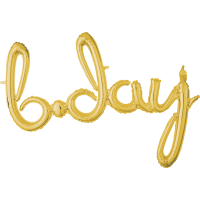 Script phrase bday gold