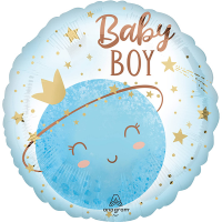 Standard baby boy little moon
