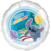 Standard disney surfer stitch happy birthday