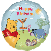 Standard disney winnie happy birthday
