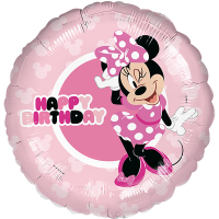 Standard disney minnie mouse happy birthday