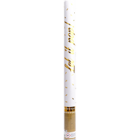 Confetti cannon gold 60cm