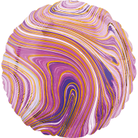 Standard marblez purple round