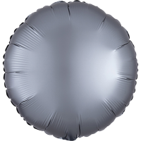 Standard round satin luxe graphite