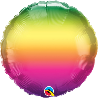 Standard round vibrant ombre